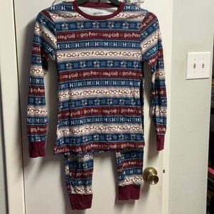 Size Medium.  Harry Potter pajamas.